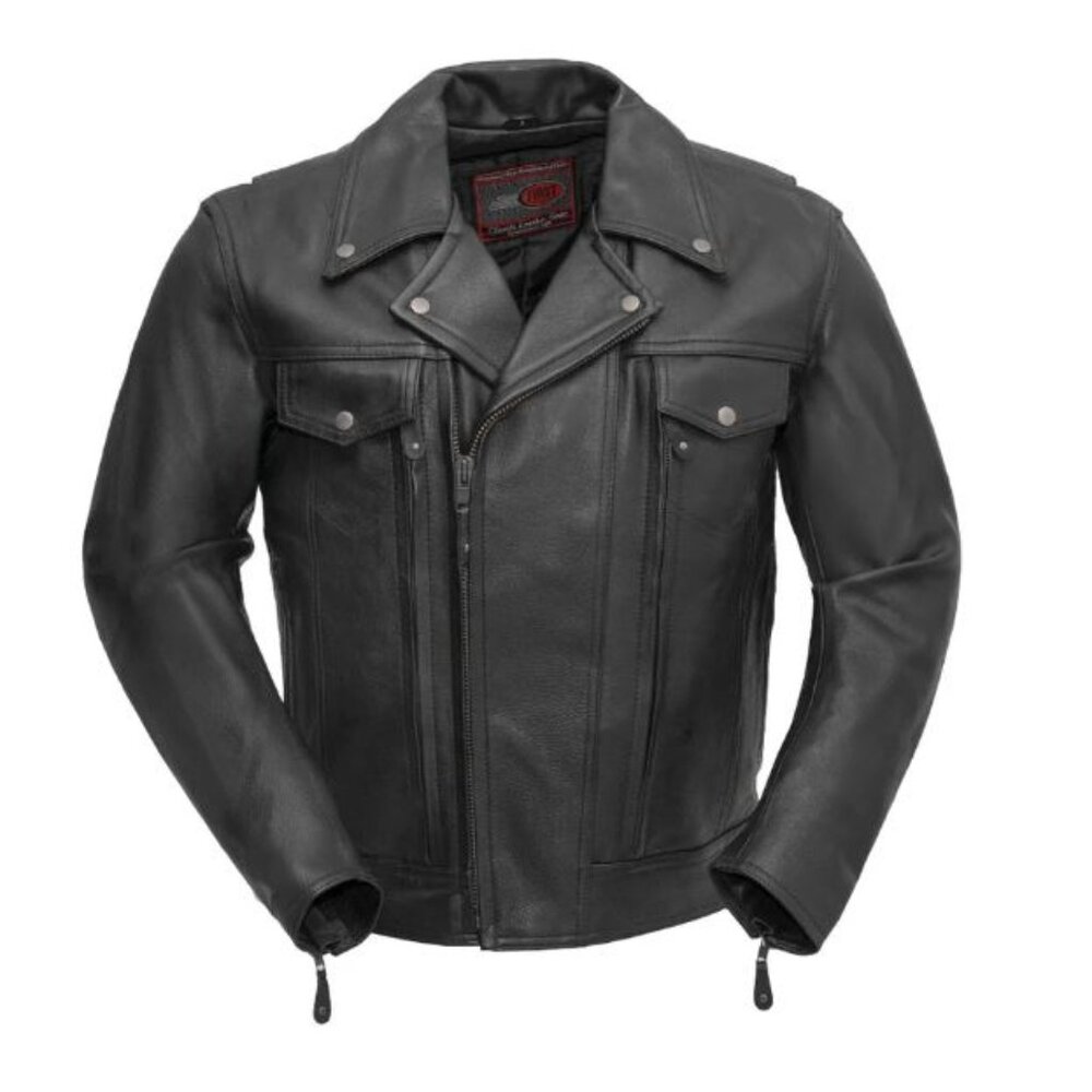 Classic Black Leather Jacket